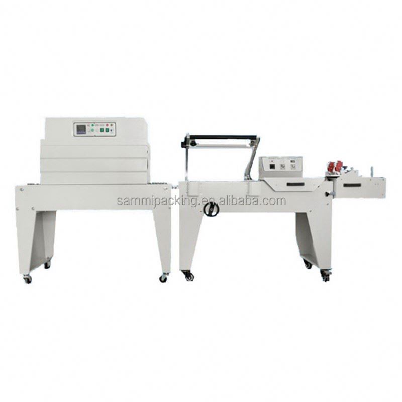 BS-A450+FQL-450A সংকোচন প্যাকিং মেশিন, মাল্টি ফাংশন এল টাইপ সিলার মেশিন