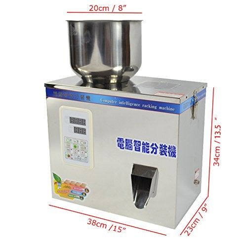 FZ-100 শুষ্ক চা,পাউডার,বীজ,শস্য ওজনের ভর্তি মেশিন 2-100g