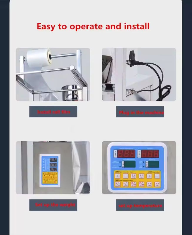 সম্পূর্ণ স্বয়ংক্রিয় স্ন্যাক পপকর্ন চিপস বাদাম ময়দার মাল্টিফাংশনাল প্যাকেজিং মেশিন