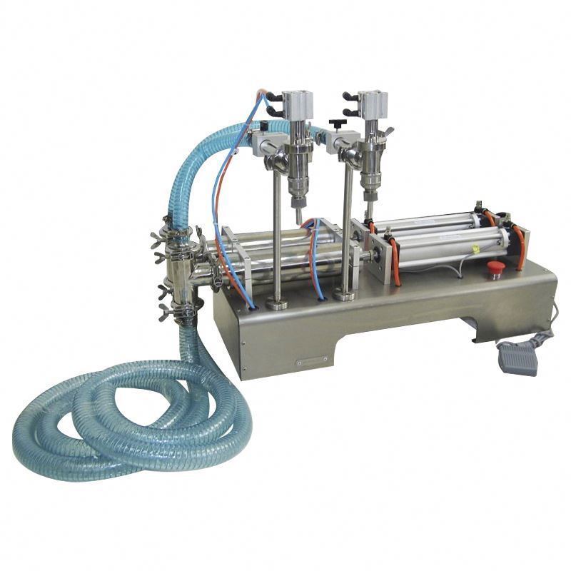 Semi Automatic Liquid Drink Beverage Filling Machine Liquid for Small Bottle Single/Double Head Beverage Liquid Filling Machine