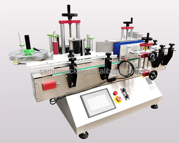 SMTBJ-50C স্বয়ংক্রিয় স্ব আঠালো শিশি/ওয়াইন/পেট বোতল লেবেলিং মেশিন গোলাকার বোতলের জন্য সম্পূর্ণ স্বয়ংক্রিয় উচ্চ গতির লেবেলিং মেশিন