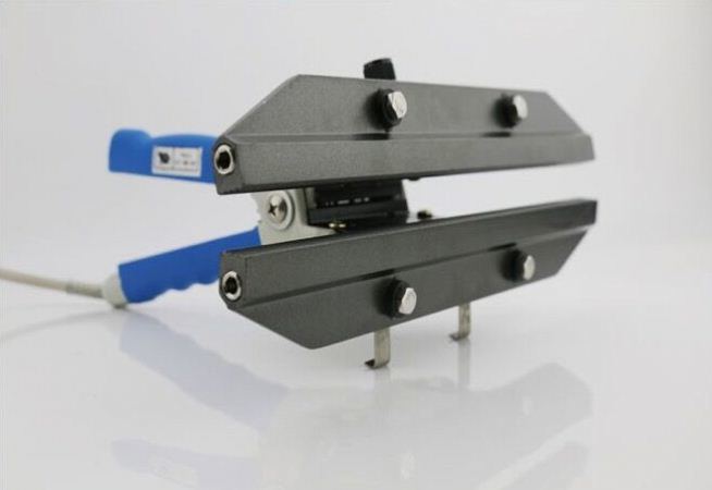 হ্যান্ড ক্ল্যাম্প প্লাস্টিক ব্যাগ সিলিং মেশিন পোর্টেবল সিলার অ্যালুমিনিয়াম ফয়েল ব্যাগ সিলিং মেশিন FKR-400