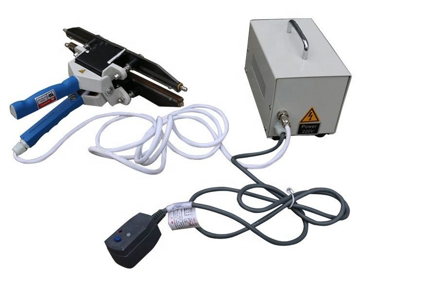 সর্বশেষতম সিলিং মেশিন প্লাস্টিক-ফিল্ম পোর্টেবল FKR-400A হ্যান্ড-ক্ল্যাম্প টাইপ পলিথিন ব্যাগ সিলার