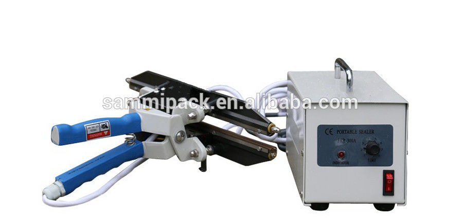 সর্বশেষতম সিলিং মেশিন প্লাস্টিক-ফিল্ম পোর্টেবল FKR-400A হ্যান্ড-ক্ল্যাম্প টাইপ পলিথিন ব্যাগ সিলার