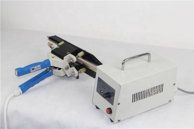 সর্বশেষতম সিলিং মেশিন প্লাস্টিক-ফিল্ম পোর্টেবল FKR-400A হ্যান্ড-ক্ল্যাম্প টাইপ পলিথিন ব্যাগ সিলার