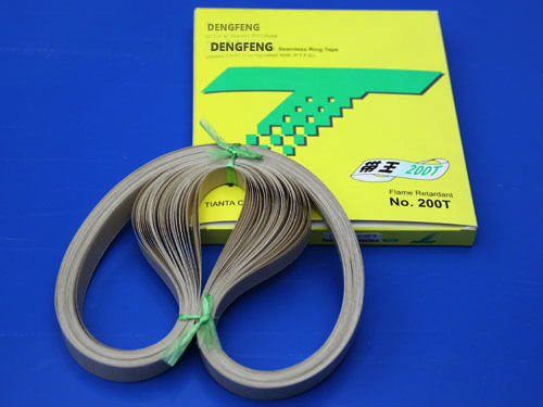 উচ্চ গুণমান 50pcs/ব্যাগ 750*15mm টেপ/বেল্ট সিলিং মেশিনের জন্য প্লাস্টিক ব্যাগের ব্যান্ড সিলার