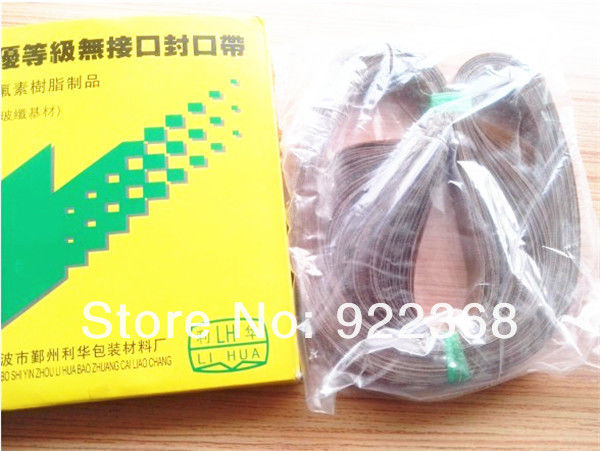 উচ্চ গুণমান 50pcs/ব্যাগ 750*15mm টেপ/বেল্ট সিলিং মেশিনের জন্য প্লাস্টিক ব্যাগের ব্যান্ড সিলার