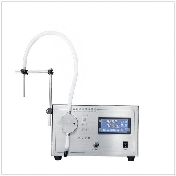 বৈদ্যুতিক উচ্চ নির্ভুলতা তরল ভর্তি মেশিন ডাবল পাম্প তরল ভর্তি মেশিন GLF-1-1