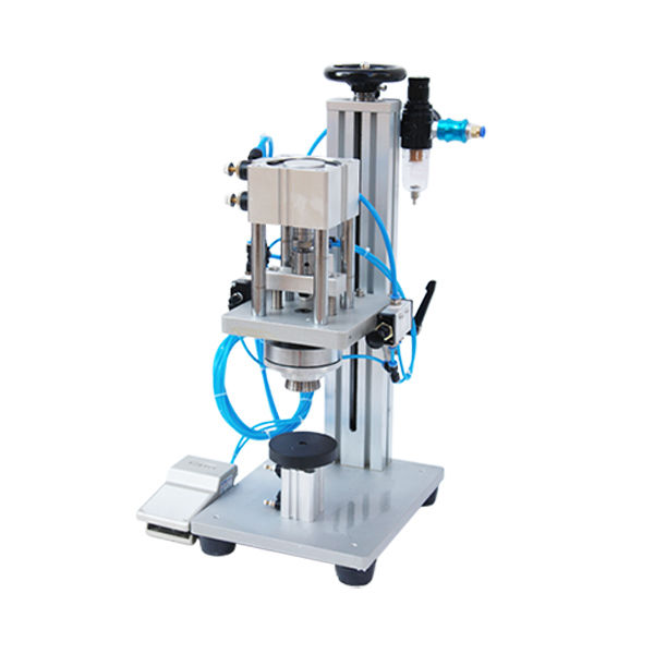 আধা-স্বয়ংক্রিয় পারফিউম সিলার বোতল ক্লোজার ক্রাইম্পিং টুল পারফিউম ভায়ালের জন্য ক্যাপিং মেশিন