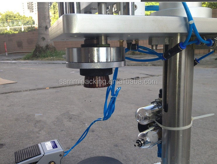 আধা-স্বয়ংক্রিয় পারফিউম সিলার বোতল ক্লোজার ক্রাইম্পিং টুল পারফিউম ভায়ালের জন্য ক্যাপিং মেশিন