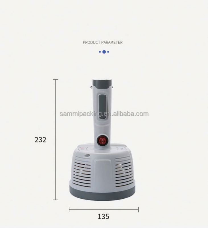 নতুন টাইপ 20-100mm পোর্টেবল ইন্ডাকশন সিলার অ্যালুমিনিয়াম ফয়েল সিলিং মেশিন DGYF-400A