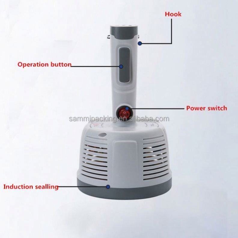 নতুন টাইপ 20-100mm পোর্টেবল ইন্ডাকশন সিলার অ্যালুমিনিয়াম ফয়েল সিলিং মেশিন DGYF-400A