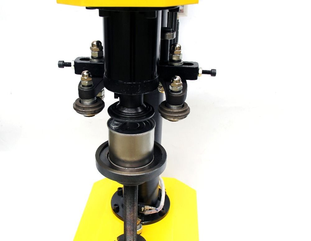 100% ওয়ারেন্টি Tdfj-160 পেট বোতল সিলিং মেশিন / ক্যানিং সিমার / টিন ক্যানের জন্য ক্যান সিলার