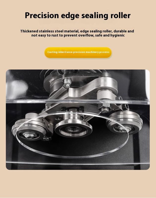 সস্তা দামের পিইটি ক্যান সিলার মেশিন বুদ্বুদ চা শপগুলির জন্য - 250ml-500ml বোবা, রস, দুধ চা জন্য স্বয়ংক্রিয় প্লাস্টিকের ক্যান সিলিং