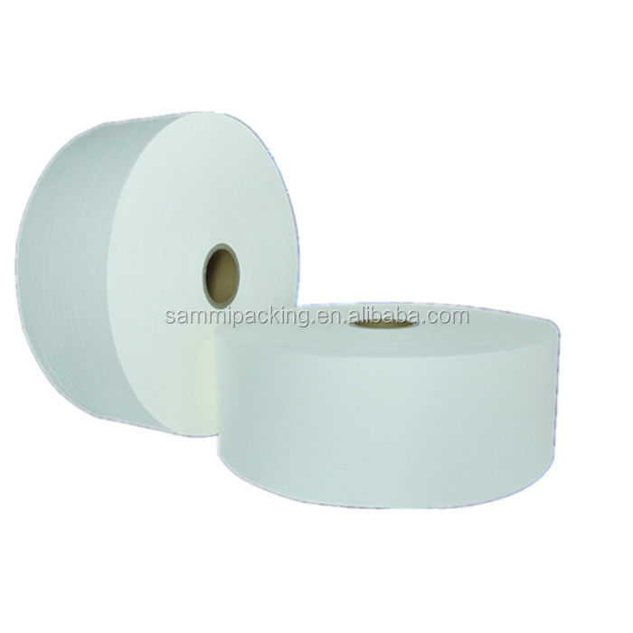 ফিল্টার পেপার রোল টি ব্যাগ ফিল্টার পেপার অ্যাবাকা পাল্প পরিমাণগত আনব্লীচড হিট সীল টি ব্যাগ ফিল্টার পেপার রোলে