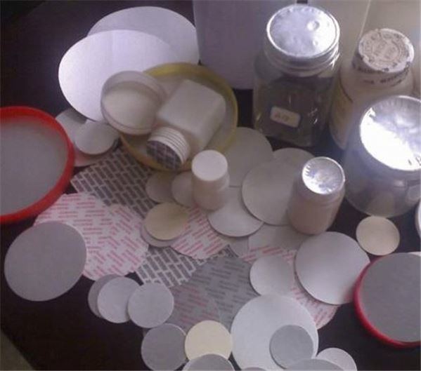 5000PCS/LOT ইন্ডাকশন সিলিং মেশিনের জন্য অ্যালুমিনিয়াম ফয়েল/ বোতল ক্যাপের জন্য অ্যালুমিনিয়াম ফয়েল আউটপুট