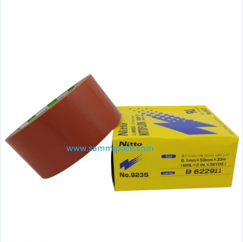 অরিজিনাল নিটো ডেনকো পিটিএফই ফিল্ম টেপ ল্যামাইমেশন মেশিনের জন্য নিটো 923 এস উচ্চ তাপমাত্রা প্রতিরোধের টেপ