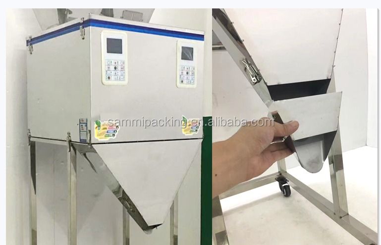 চাল বাদাম প্লাস্টিক এবং কাঁচের বোতলগুলির জন্য স্বয়ংক্রিয় উচ্চ গতির গ্রানুল ওজন ভর্তি মেশিন