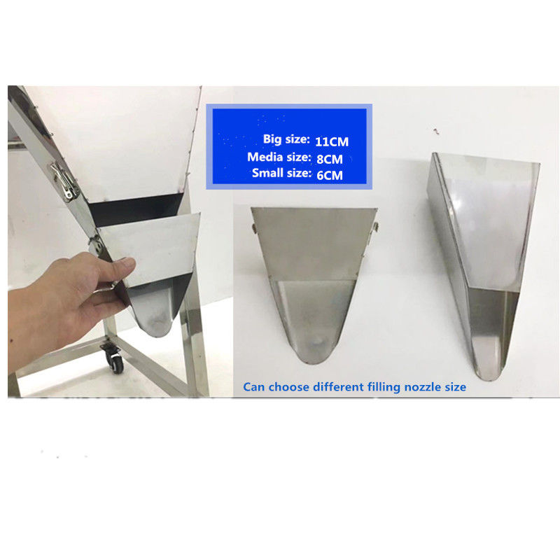 পাউডার/মশলা/শস্যের জন্য সস্তা মূল্যের স্বয়ংক্রিয় ওজন ভর্তি মেশিন, স্কেল ডিসপেন্সার সহ মাল্টি-ফাংশন প্যাকেজিং সরঞ্জাম