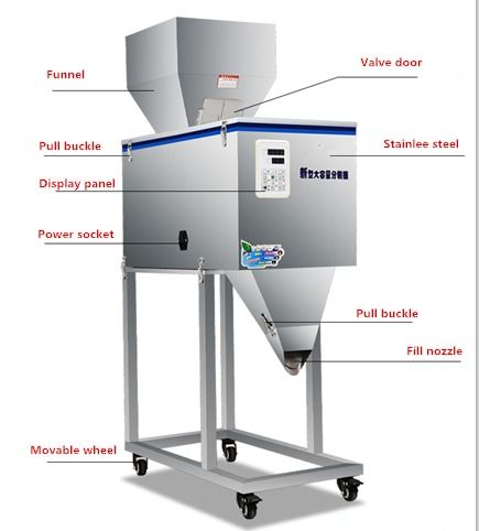 পাউডার/কণা/শস্য ব্যারেল ফিলার এবং ফিড ব্যাগ পূরণ সরঞ্জামের জন্য কম খরচে পেশাদার ওজন মেশিন ও স্বয়ংক্রিয় ওজনকারী