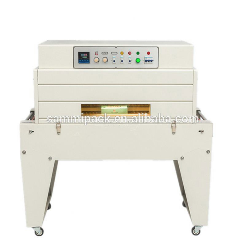 এল-বার সিলার এল টাইপ সিলিং কাটিং মেশিন এবং বিএস-এ 450 তাপ সংকোচন টানেল প্যাকেজিং মেশিন