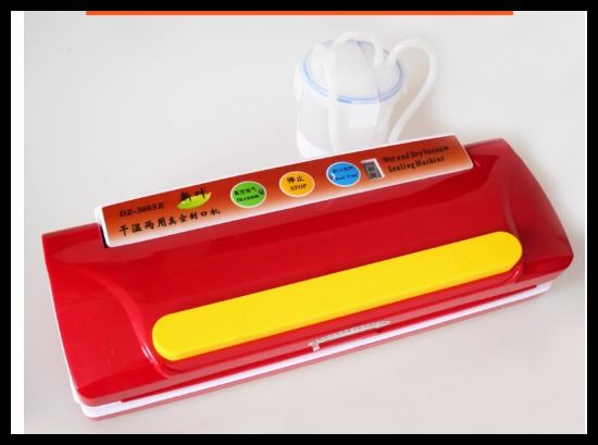 বাড়ি ও বাণিজ্যিক মিনি ভেজা ও শুকনো ডুয়াল-ইউজ ভ্যাকুয়াম সিলিং মেশিন খাদ্য প্যাকেজিংয়ের জন্য, সস্তা দাম