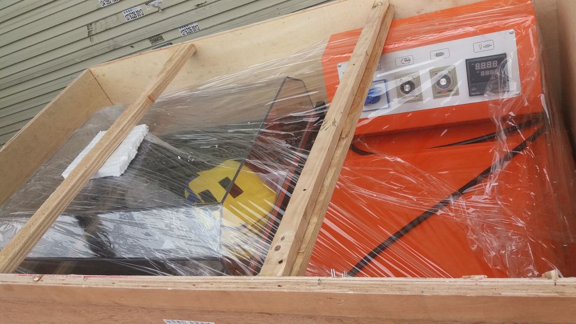 গরম বিক্রয় 2 ইন 1 ছোট কার্টন বক্স / বোতল সঙ্কুচিত আবরণ কাটিয়া মেশিন / কাঠের কেস প্যাকেজ সঙ্গে সঙ্কুচিত আবরণ