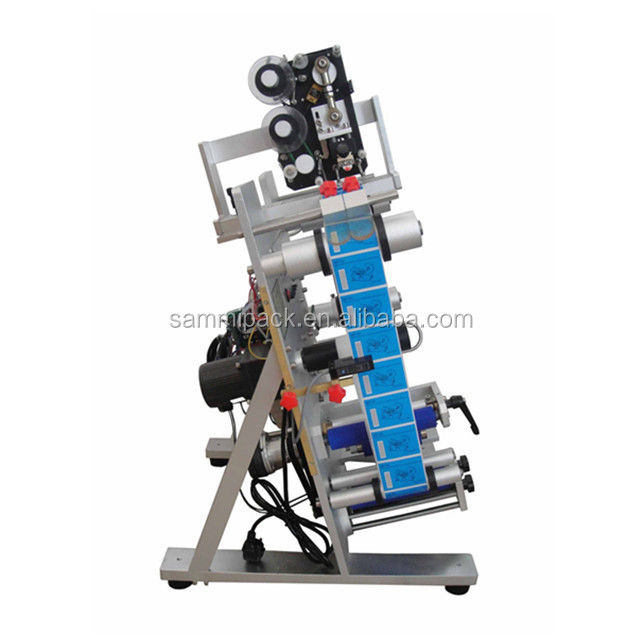 ইলেকট্রিক ইয়ার ড্রপ গোলাকার বোতল লেবেলিং মেশিন অনন্য নতুন সেমি-অটোমেটিক কোর মোটর উপাদান সঙ্গে