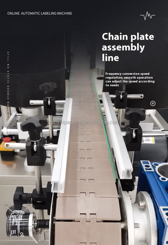 উচ্চ মানের ডাবল-সাইডেড স্টিকার লেবেলিং মেশিন কসমেটিক ওয়াইন বোতলগুলির জন্য সুনির্দিষ্ট কাগজের লেবেল আবেদনকারী সামনের এবং পিছনের 2-পার্শ্বযুক্ত