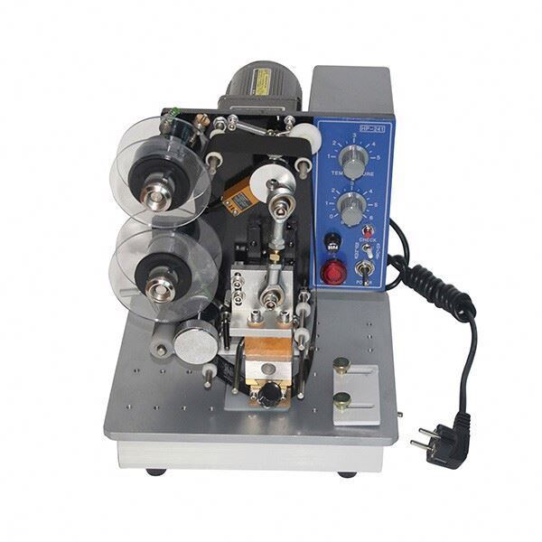 নতুন অর্ধ-স্বয়ংক্রিয় গরম রঙের রিবন কোড প্রিন্টিং মেশিন