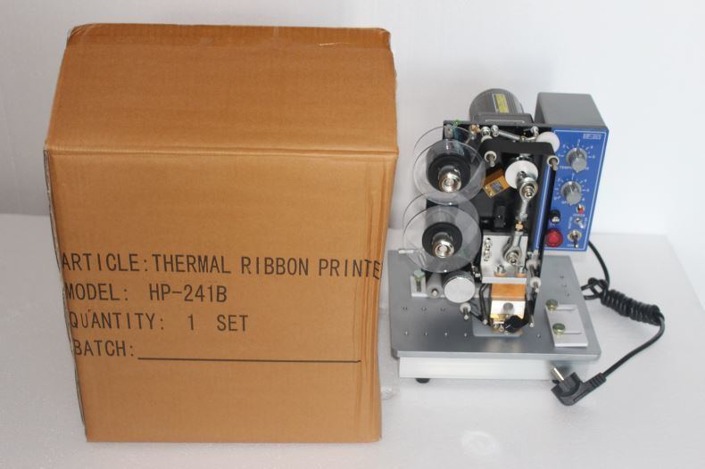 নতুন অর্ধ-স্বয়ংক্রিয় গরম রঙের রিবন কোড প্রিন্টিং মেশিন