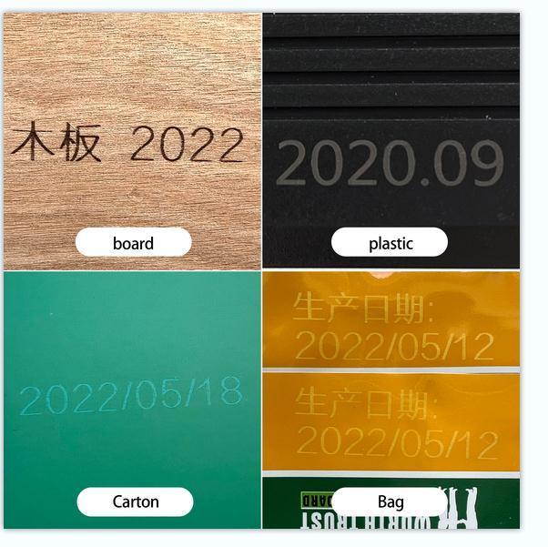 গ্যারান্টি ১০০% ভাল মানের পোর্টেবল ডেস্কটপ তারিখ লোগো কোড ইউভি লেজার প্রিন্টার ফাইবার লেজার মার্কিং মেশিন