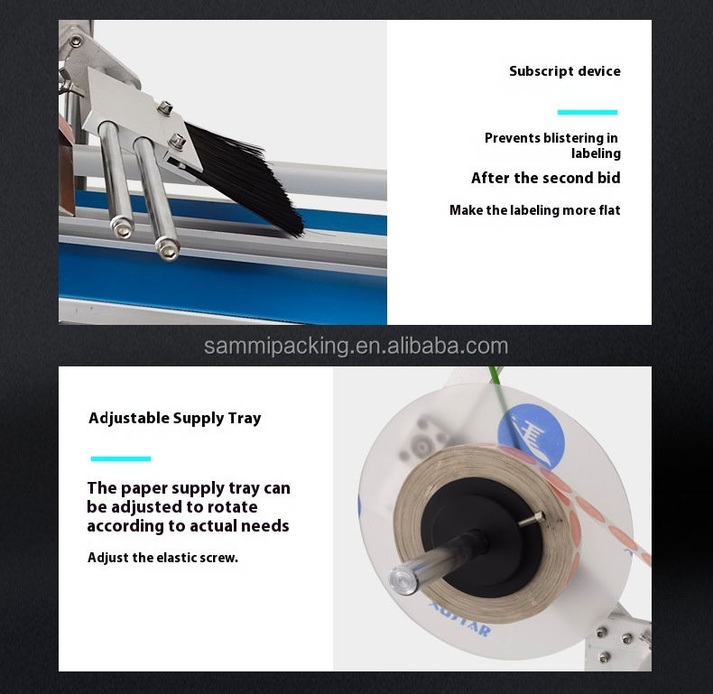 ফ্ল্যাট সারফেস, বাক্স, ব্যাগগুলির জন্য পেশাদার উচ্চ-গতির স্বয়ংক্রিয় লেবেলিং মেশিন - কনভেয়র সহ স্ব-আঠালো স্টিকার লেবেলার