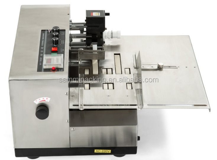MY-380F কঠিন কালি চাকা চিহ্নিতকরণ মেশিন - কাগজ প্যাকেজিং এবং ফিল্ম লেবেলিং অ্যাপ্লিকেশনের জন্য স্বয়ংক্রিয় ব্যাচ/তারিখ/নম্বর প্রিন্টার