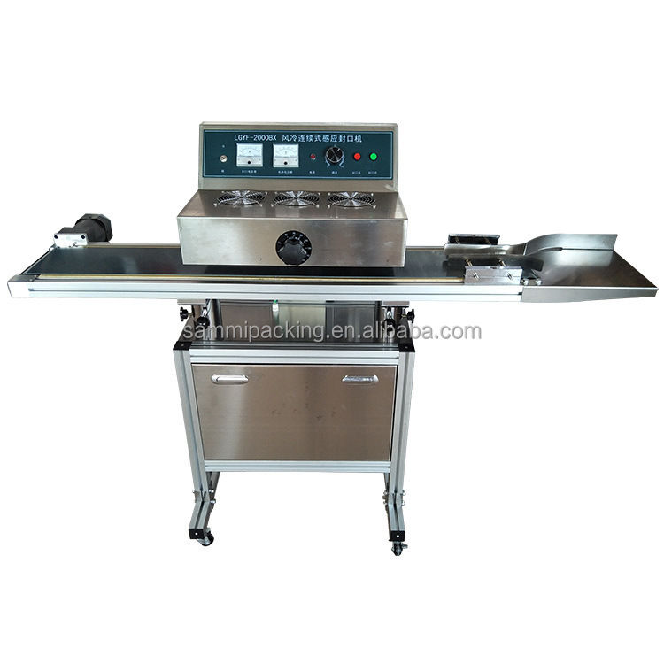 উচ্চ গুণমান সম্পন্ন LGYF-2000B ফ্লোর টাইপ স্বয়ংক্রিয় অবিচ্ছিন্ন ইন্ডাকশন সিলিং মেশিন