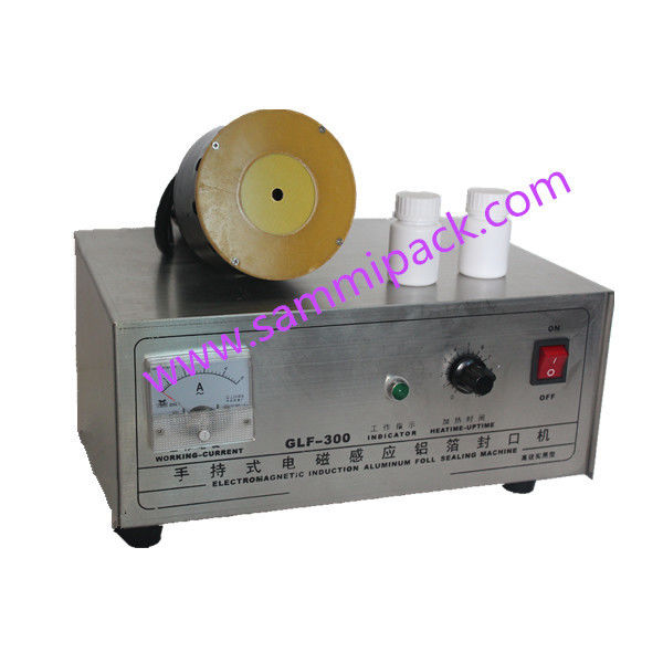 নতুন প্রকার GLF-300 ইন্ডাকশন অ্যালুমিনিয়াম ফয়েল সিলিং মেশিন, প্লাস্টিক স্ক্রু থ্রেড সিলার, পোর্টেবল রাউন্ড বোতল ঢাকনা সিলার