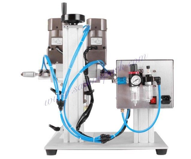 সেমি-অটোমেটিক বৈদ্যুতিক ডেস্কটপ পানীয় ক্যাপ ক্যাপিং মেশিন নতুন খাদ্য অটো স্ক্রু ক্যাপার ডিভাইস বোতল ক্যাপ ঢাকনা সিলিং মোটর