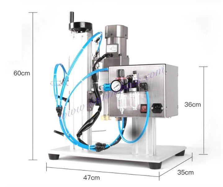 সেমি-অটোমেটিক বৈদ্যুতিক ডেস্কটপ পানীয় ক্যাপ ক্যাপিং মেশিন নতুন খাদ্য অটো স্ক্রু ক্যাপার ডিভাইস বোতল ক্যাপ ঢাকনা সিলিং মোটর