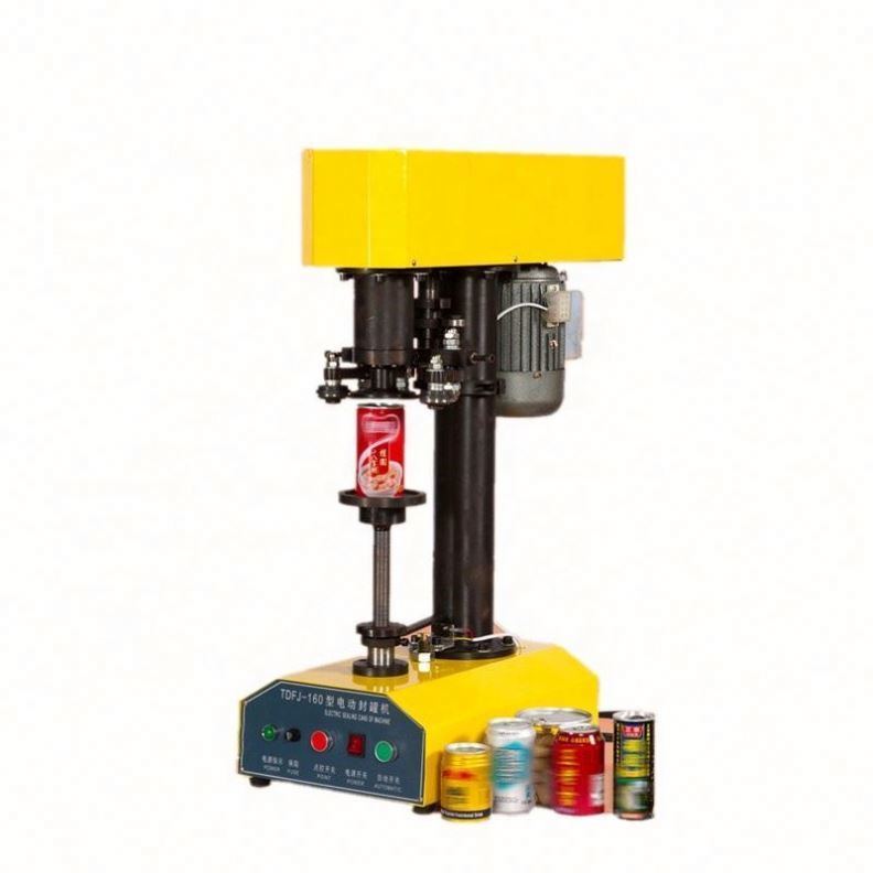 টিডিএফজে-১৬০ ক্যানিং মেশিন টিন ক্যান সিলিং মেশিন ক্যান সিলার/বিয়ার ক্যান/মাংস ক্যান