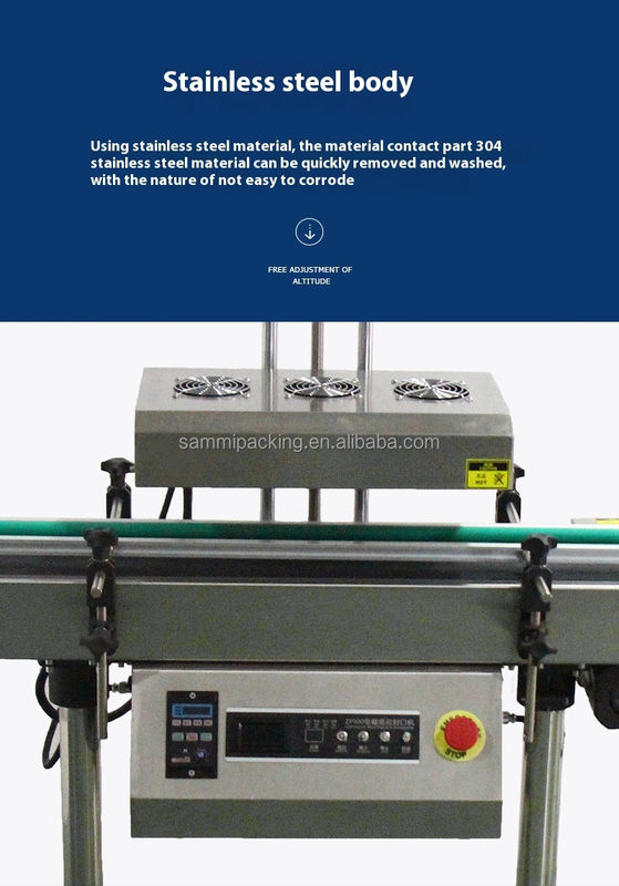 অ্যালুমিনিয়াম ফয়েল হিট ইন্ডাকশন সিলিং মেশিন ক্যাপ বোতল জন্য ইন্ডাকশন সিলার পানীয় প্যাকেজিং মেশিন জন্য ক্যান