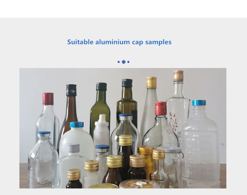 সস্তা দাম ROPP অ্যালুমিনিয়াম কভার ওয়াইন লিকার ভদকা গ্লাস বোতল ক্যাপ ক্রাইম্পিং ক্যাপিং মেশিন ১ বছরের ওয়ারেন্টি