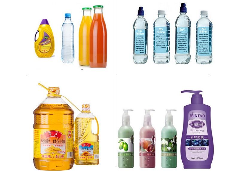 উচ্চ দক্ষতা একক মাথা পিস্টন তরল ভর্তি মেশিন, বোতল / ক্যান জন্য জল তেল রস পানীয় ভর্তি মেশিন 100-1000ml