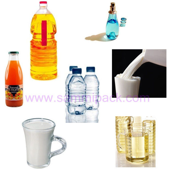 উচ্চ মানের পিস্টন বায়ুসংক্রান্ত তরল ভর্তি মেশিন, সয়াবিনের দুধের রস, তেল এবং ডিটারজেন্টের জন্য বৃহৎ ক্ষমতা সম্পন্ন তরল পূরণকারী