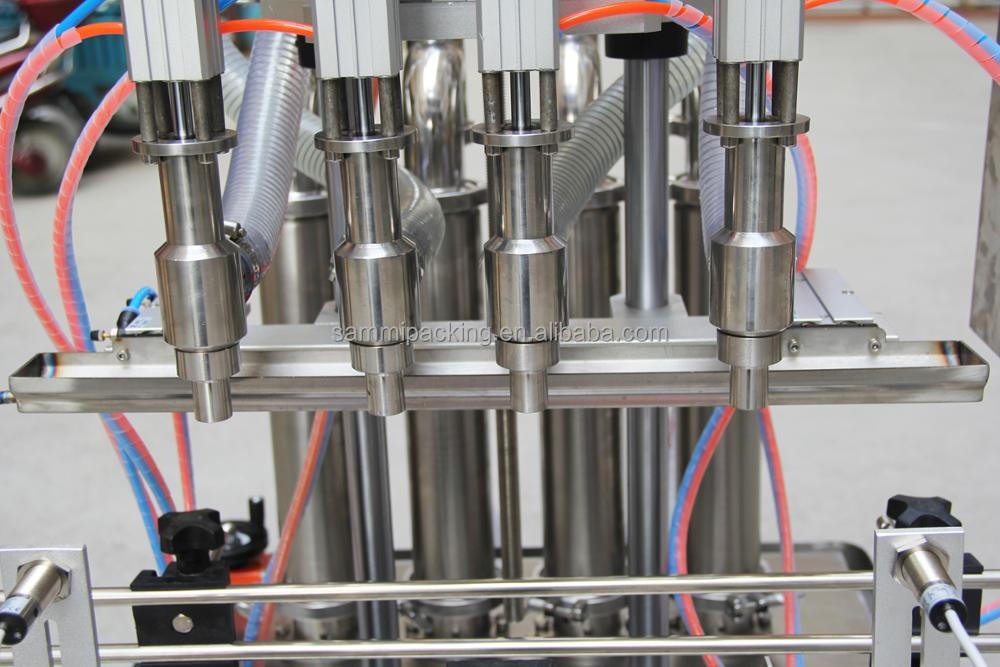 উচ্চ মানের স্বয়ংক্রিয় বাদাম মাখন সস গ্রানুলার ফিলিং মেশিন স্টিকি পেস্ট রস তেল পানীয় তেল 500ml বোতল