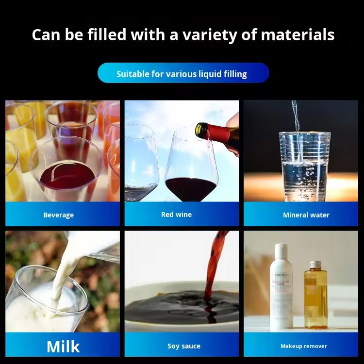 গরম বিক্রয় চার হেড মিল্ক লিকুইড ফিলিং মেশিন বাণিজ্যিক পরিমাণগত ফিলিং মেশিন স্বয়ংক্রিয় উল্লম্ব ফিলিং সরঞ্জাম