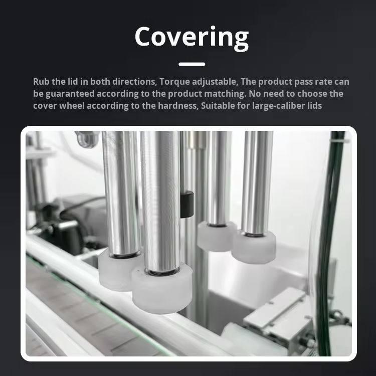 ছোট ডেস্কটপ স্বয়ংক্রিয় চৌম্বকীয় পাম্প তরল প্রয়োজনীয় তেল পারফিউম লিনিয়ার ফিলিং এবং ক্যাপিং মেশিন ফ্যাক্টরি মূল্য