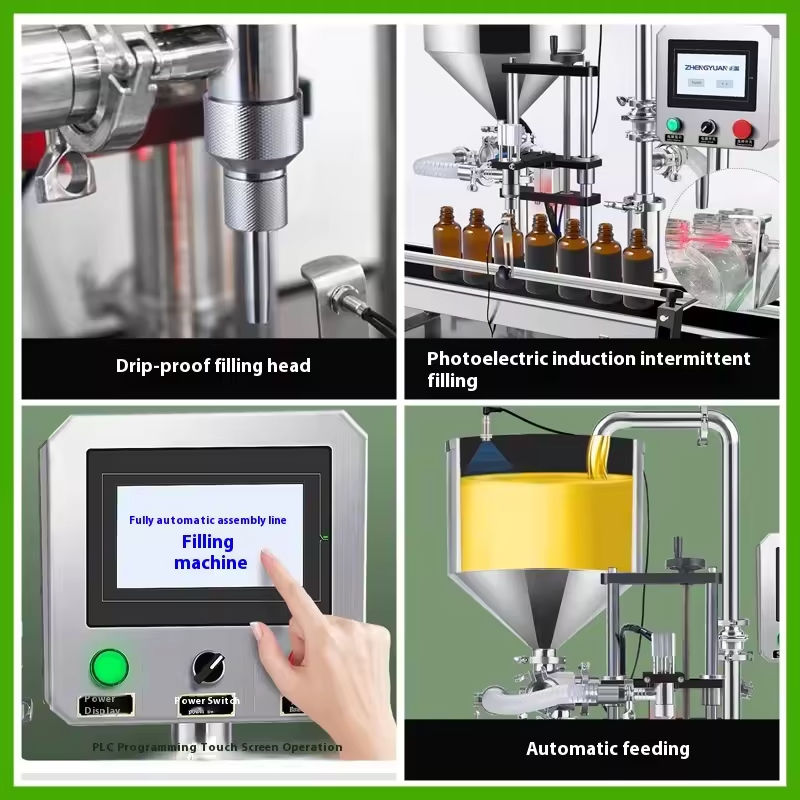 সহজ অপারেশন সম্পূর্ণ স্বয়ংক্রিয় সার্ভো রটার পাম্প মধু জন্য পেস্ট তরল ভরাট মেশিন ভিস্কোস তরল বাদাম মাখন কেচপ