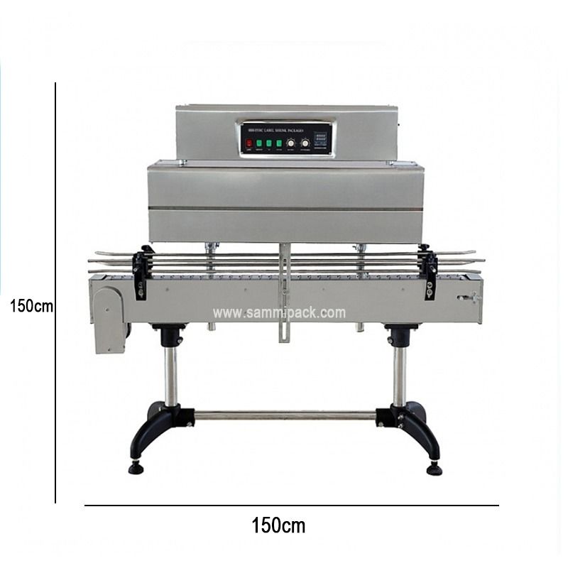 গরম বিক্রয় ছোট স্বয়ংক্রিয় প্লাস্টিকের বোতল পিভিসি তাপ তাপ সংকীর্ণ ফিল্ম টানেল হাতা লেবেলিং আবরণ প্যাকিং মেশিন