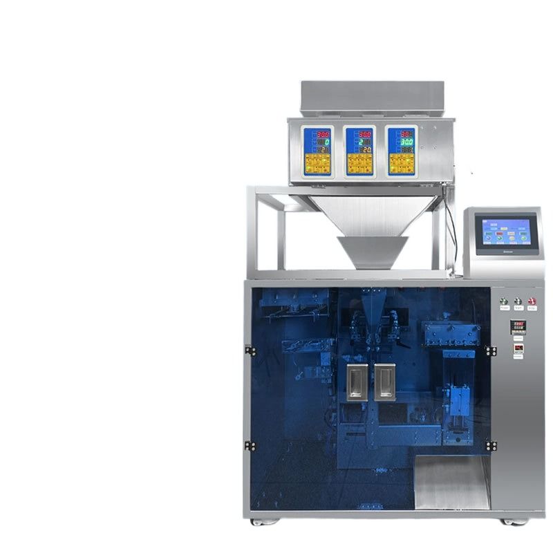 সম্পূর্ণ স্বয়ংক্রিয় বৈদ্যুতিক খাদ্য মেশিন পাউচ গ্রানুল বীজ চা বাদাম ফিড পরিমাণগত জিপার ব্যাগ প্রি-মেড ব্যাগ প্লাস্টিকের জন্য