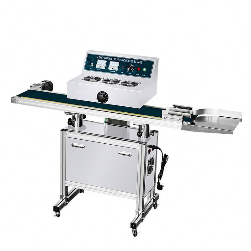 পাইকারি স্বয়ংক্রিয় গ্লাস জার ইন্ডাকশন বোতল সিলিং মেশিন ফ্লোর টাইপ স্বয়ংক্রিয় ইন্ডাকশন সিলিং মেশিন